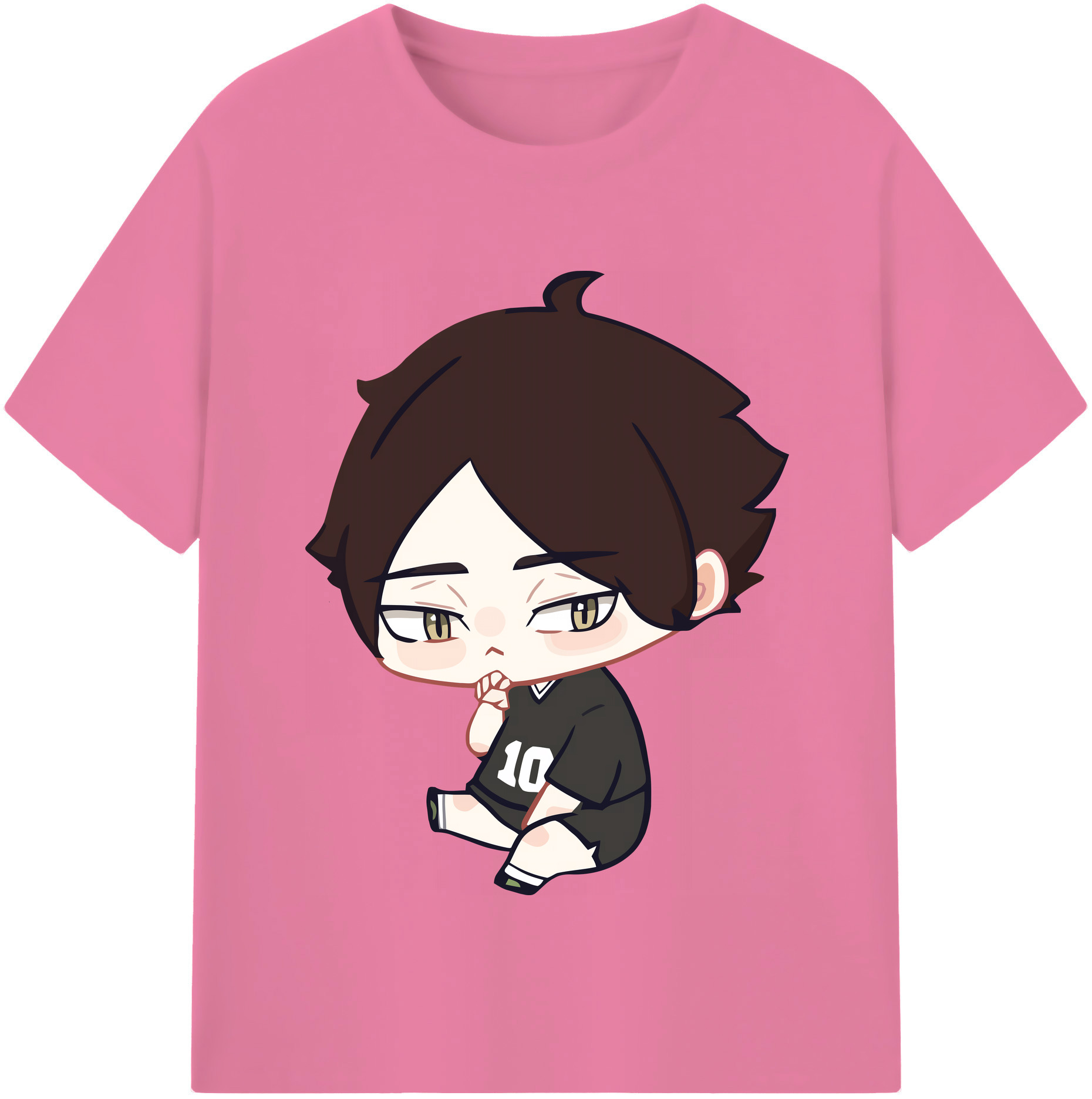 （画像用） ハイキュー!! Haikyu!! 綿100％半袖Tシャツ（フロントプリント）